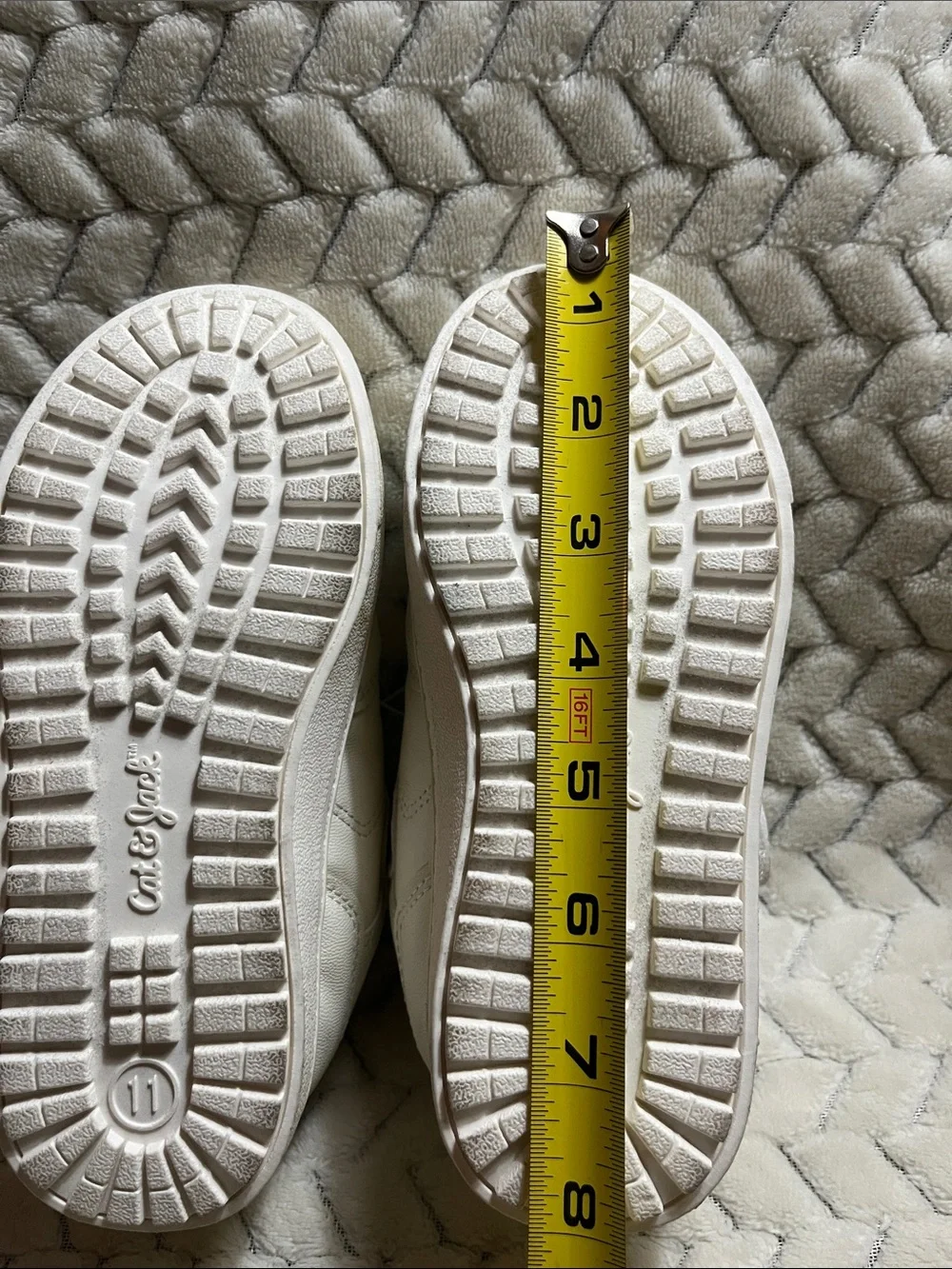Cat & Jack White Kids Velcro Sneakers